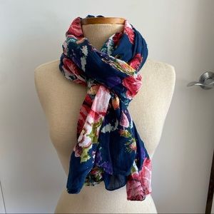 ALDO Oversized Sheer Floral Scarf